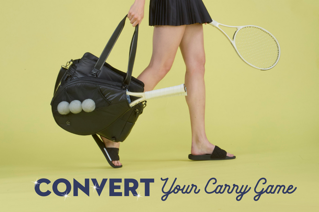 Makin'☁️ Mega ☁️ Moves on the Court with the Best Convertible Tennis Bag! 🎾