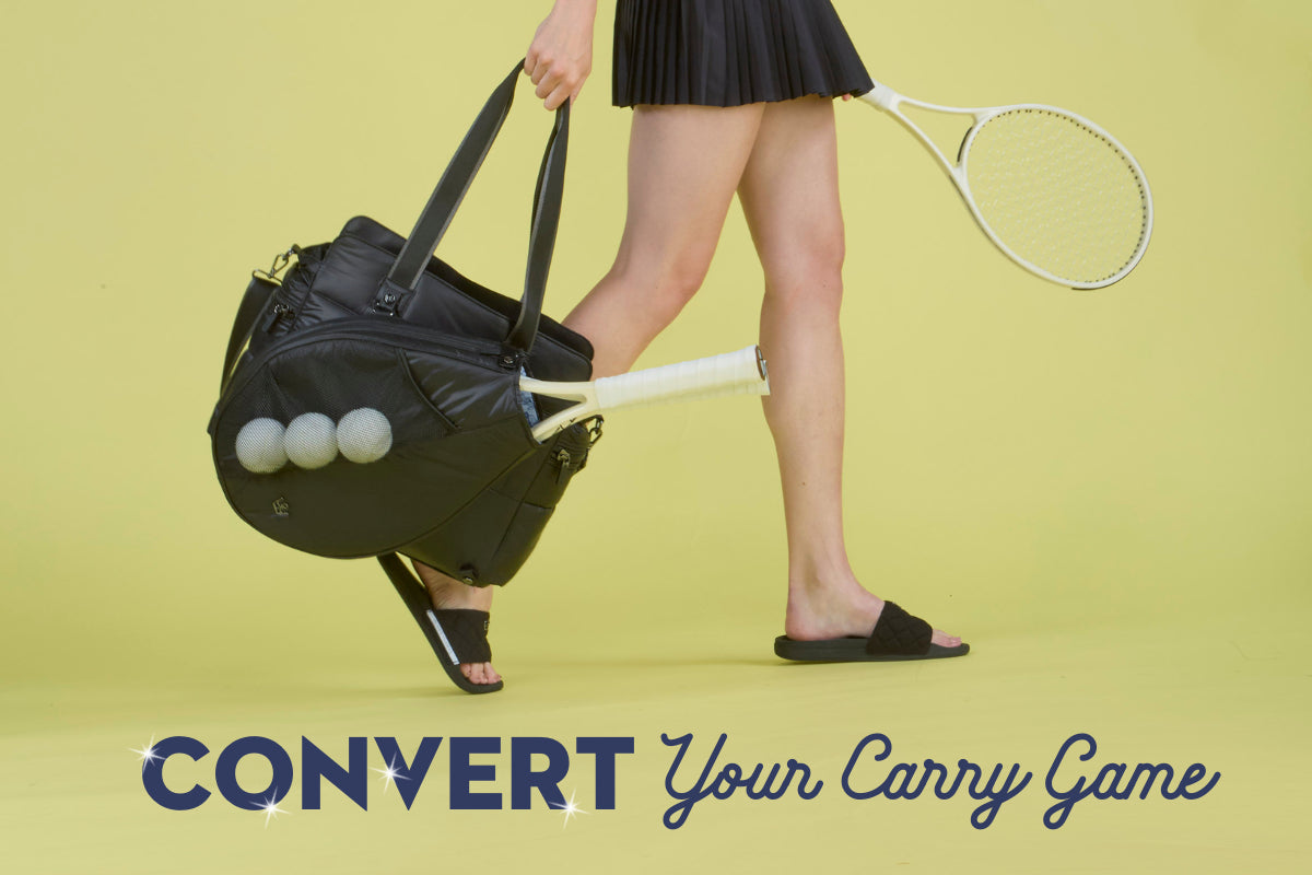 Makin'☁️ Mega ☁️ Moves on the Court with the Best Convertible Tennis Bag! 🎾