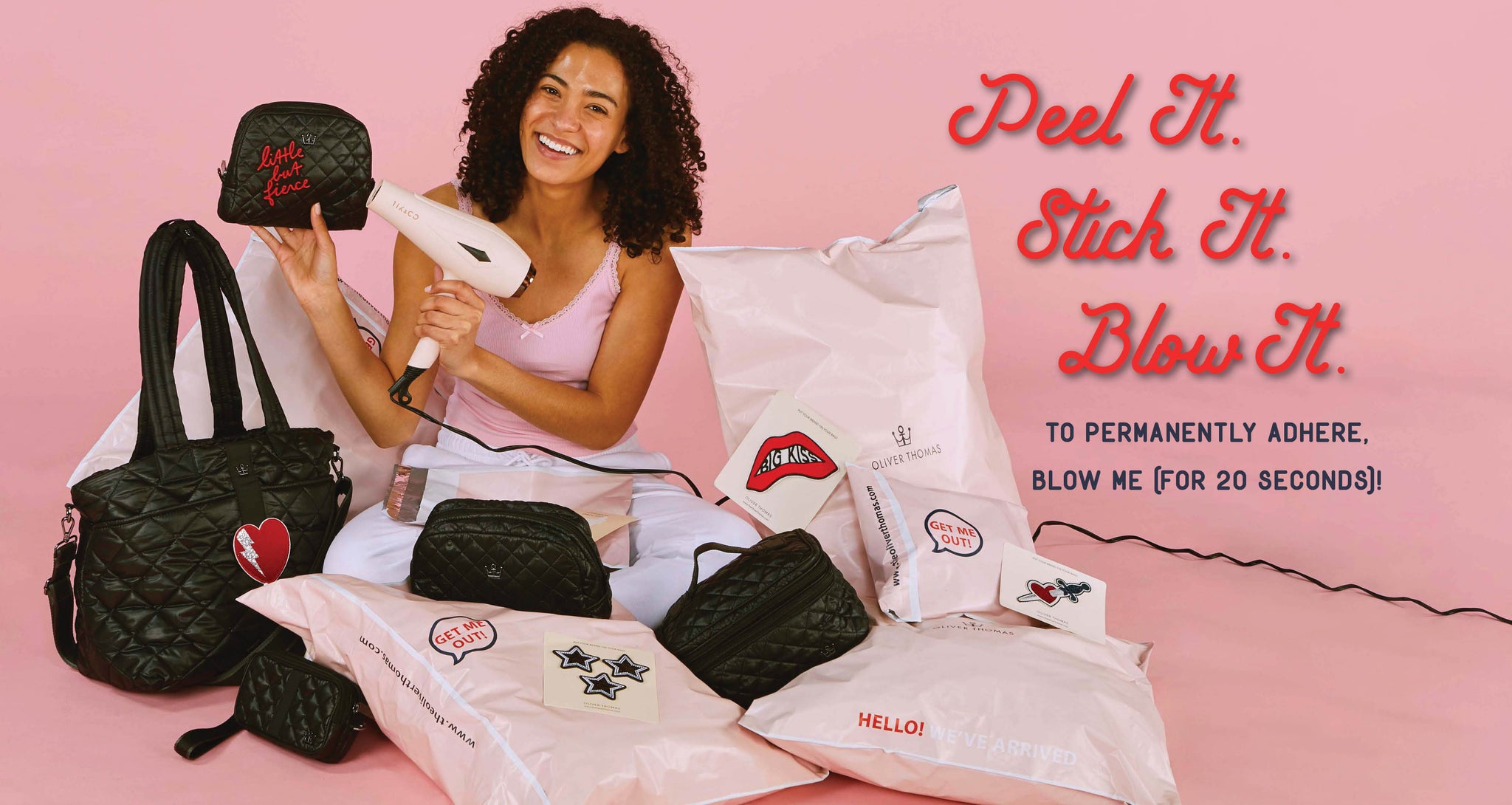To Hell with Sleeves we believe in wearing our emotions on our bags, Shop Now.