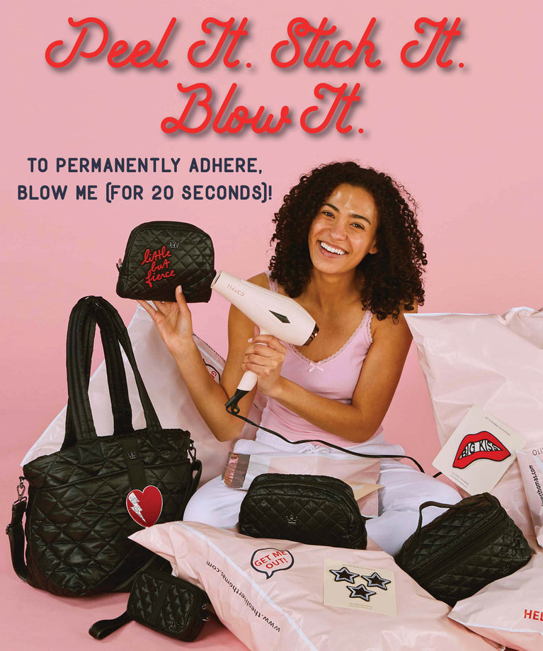 To Hell with Sleeves we believe in wearing our emotions on our bags, Shop Now.