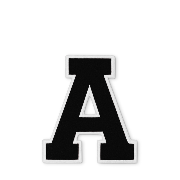 Varsity Letter A - Black