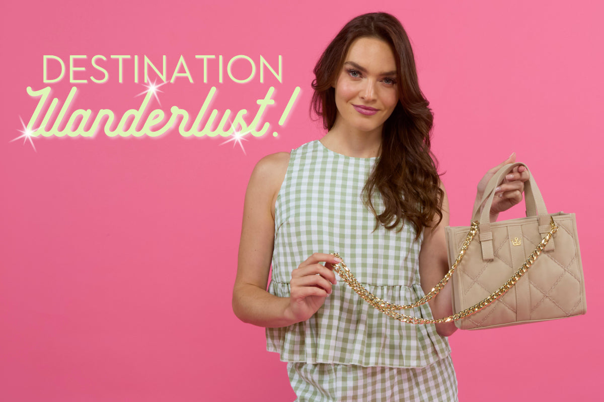4 Spring Destinations & The Best Handbags for Every Adventure
