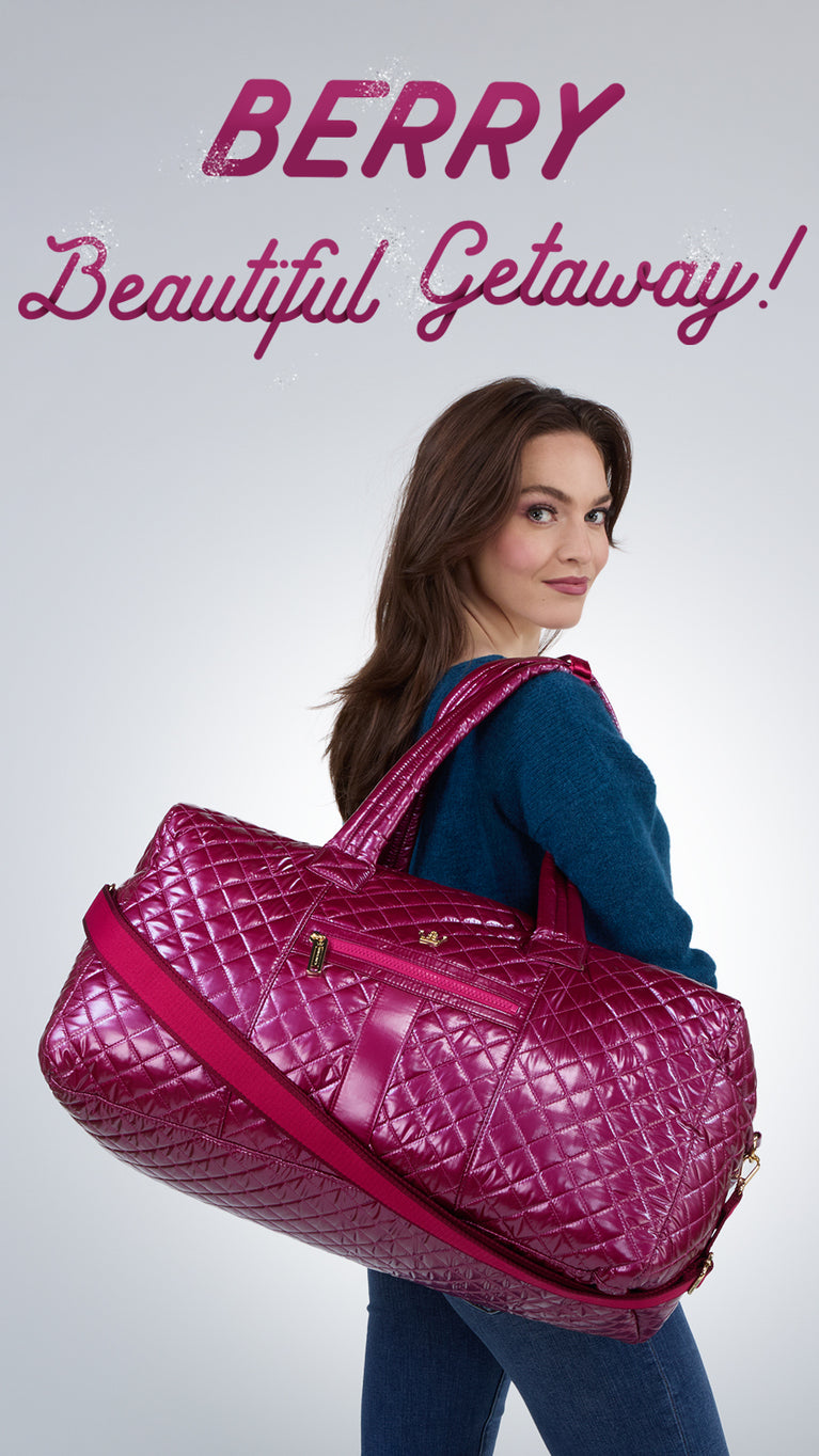 weekender duffle rfid washable