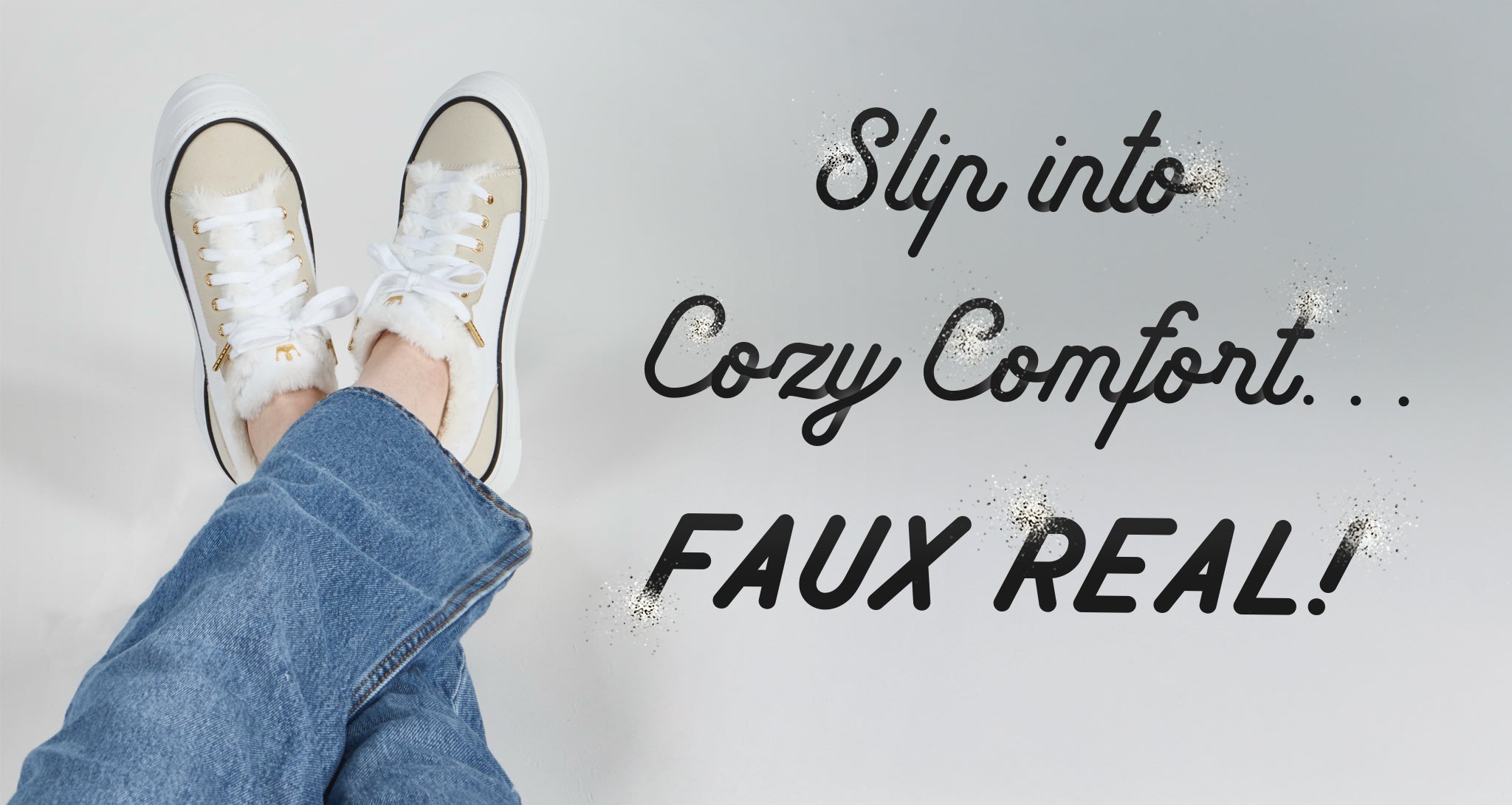 faux fur sneakers footwear comfort recovery washable