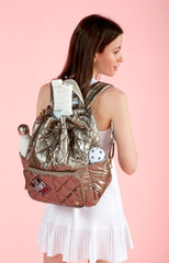 Maxed Out Bucket Backpack / Crossbody - Tennis