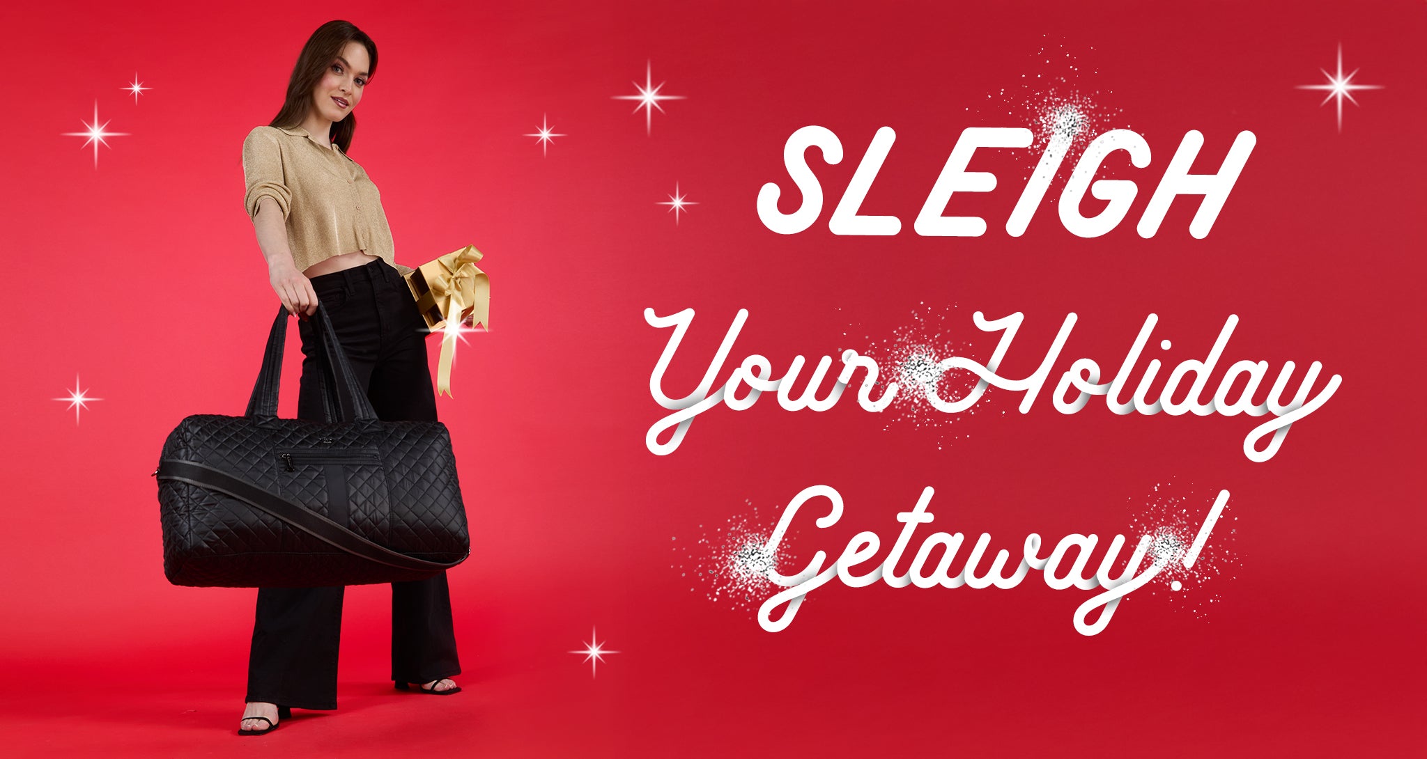 black 24+7 weekender duffle rfid washable