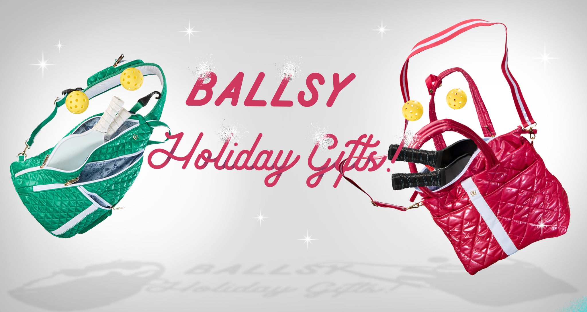 kelly green vivid red maxed out wanderlust tote pickleball