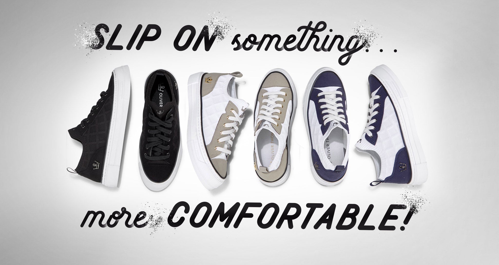 comfort recovery sneakers