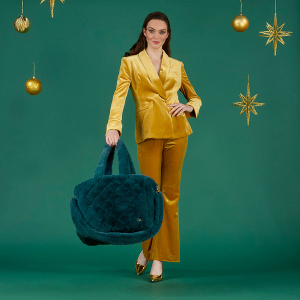 Faux Fur Fluffy Tote