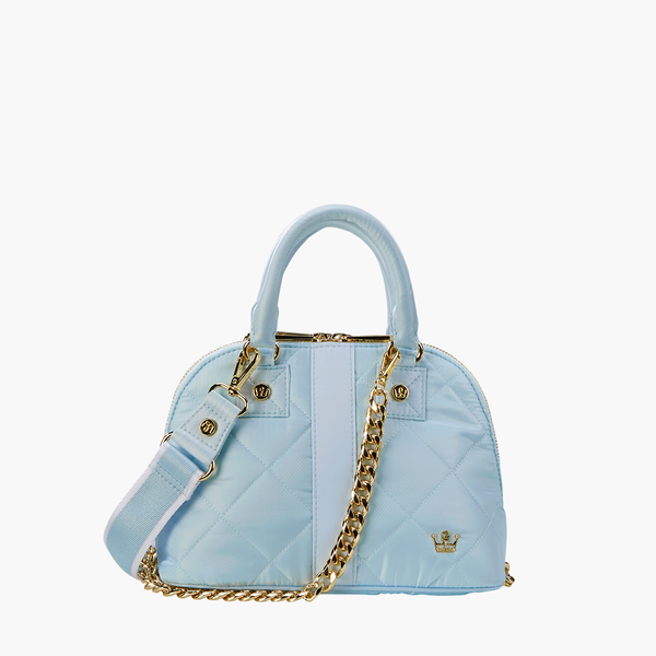 Sky blue bag with cherry pattern - Sky Blue | Benetton
