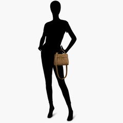 Maxed Out Faux Suede Mini Satchel