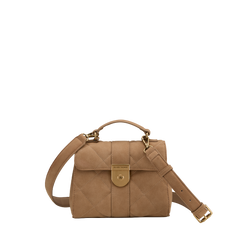 Maxed Out Faux Suede Mini Satchel