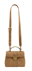 Maxed Out Faux Suede Mini Satchel