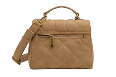 Maxed Out Faux Suede Mini Satchel