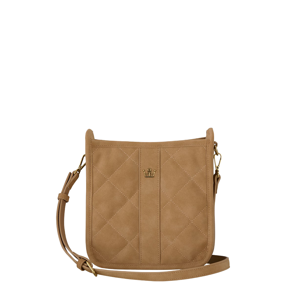 Maxed Out Faux Suede Crossbody