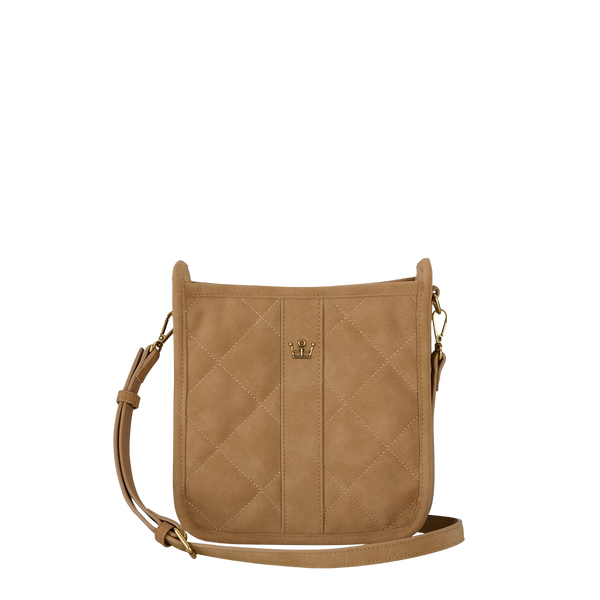 Maxed Out Faux Suede Crossbody