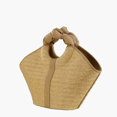 Knotted Herringbone Tote