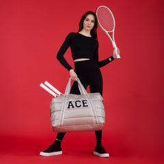 Mega Fluff Super Traveler XL Tote / Backpack - Tennis