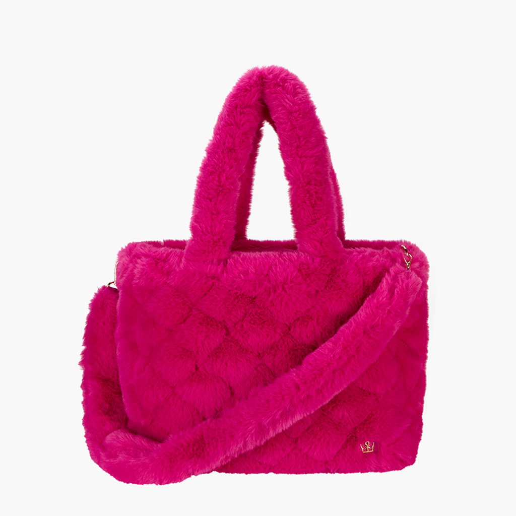 Faux Fur Fluffy Tote