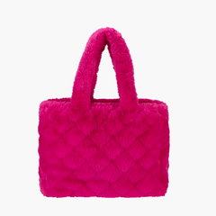 Faux Fur Fluffy Tote