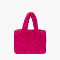 Faux Fur Fluffy Tote