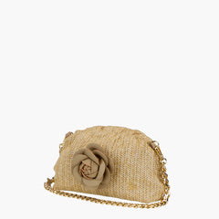 Herringbone Rose Pouchette