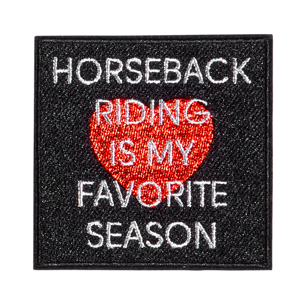 Horseback riding is my favorite season
