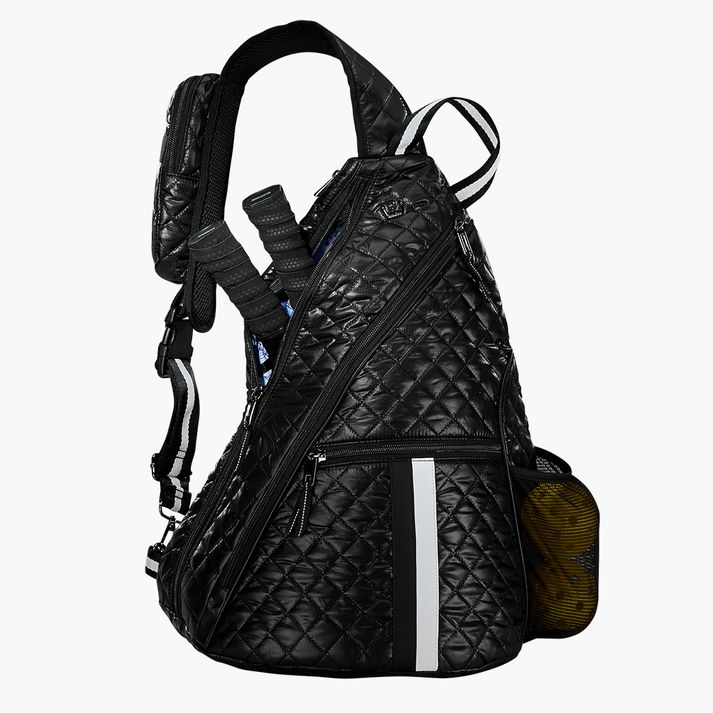 LOUIS VUITTON Damier Graphite 3D e Sling Bag Navy Black